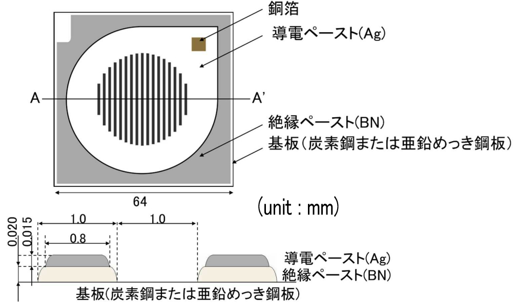 ACMセンサの画像
